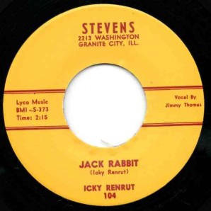 Renrut, Icky 'Jack Rabbit' + 'In Your Eyes Baby' 7"